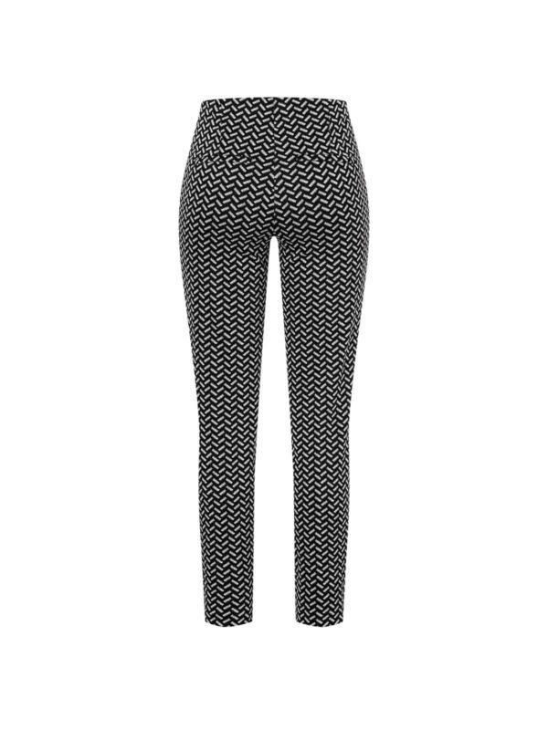 Pantalón estampado bicolor ROS - CAMBIO - Imagen 4