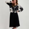 Chaqueta estampada de punto - MONARI - Imagen 2