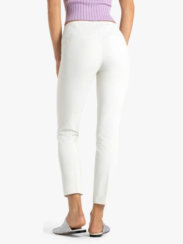 Pantalón ROS blanco algodón - CAMBIO - Imagen 2