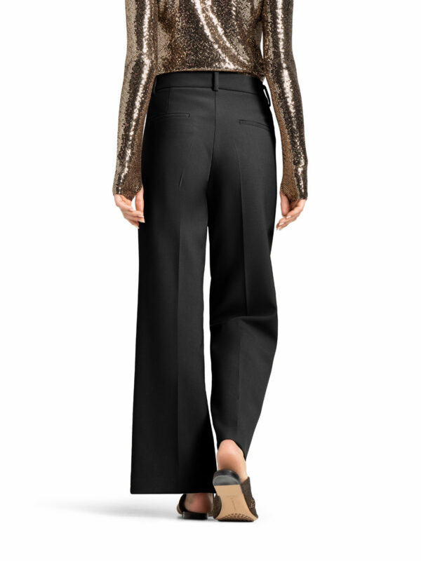 Pantalón ancho con nervio negro AMELIE - CAMBIO - Imagen 2