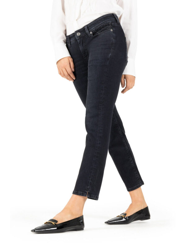 Jeans tobillero ajustado negro PIPER SHORT - CAMBIO - Imagen 3