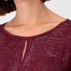 Camiseta en tono vino - MONARI - Imagen 4