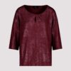 Camiseta en tono vino - MONARI - Imagen 3