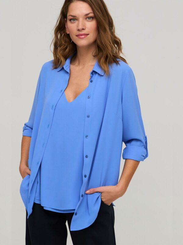 Blusa azul cobalto - CIVIT