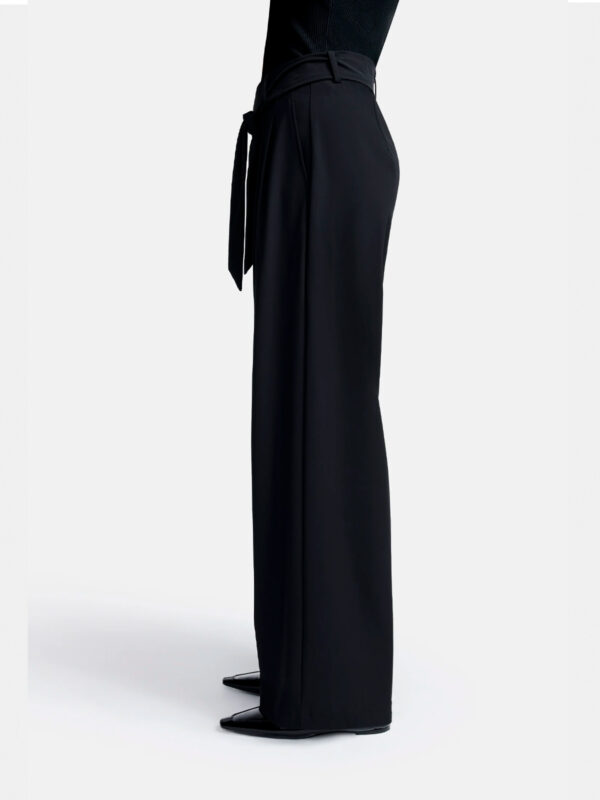 Pantalón ancho negro ANNY JOGG - CAMBIO - Imagen 2