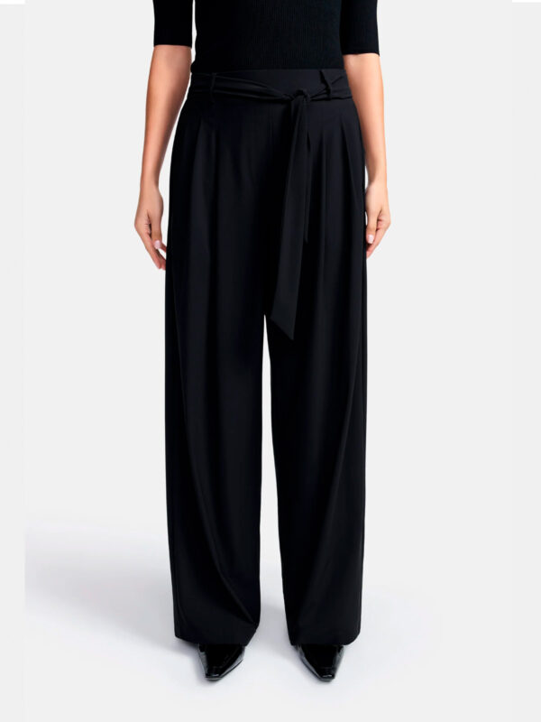 Pantalón ancho negro ANNY JOGG - CAMBIO