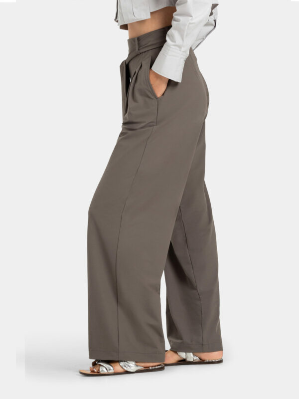 Pantalón ancho kaki ANNY JOGG - CAMBIO - Imagen 2