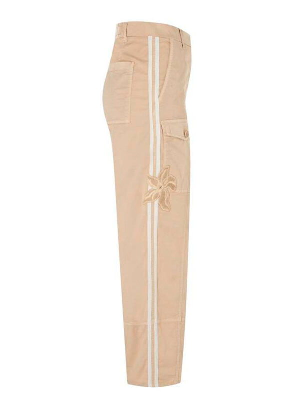 Pantalón chino tobillero arena ORANGE - CAMBIO - Imagen 4