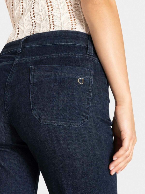 Jeans campanado azul oscuro TESS WIDE LEG - CAMBIO - Imagen 4