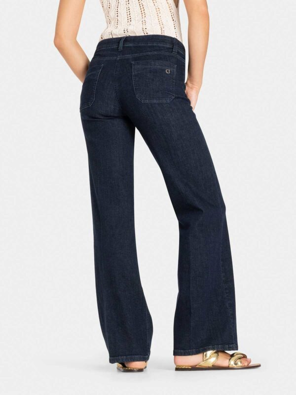 Jeans campanado azul oscuro TESS WIDE LEG - CAMBIO - Imagen 2