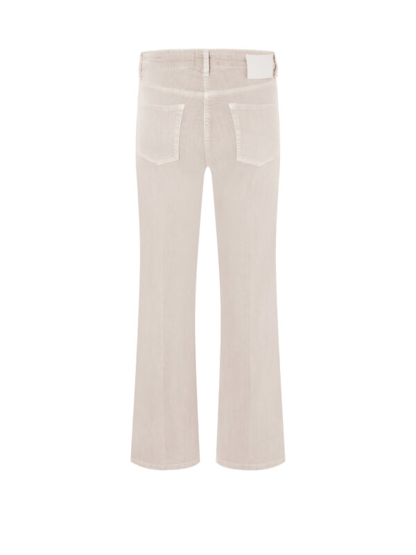 Jeans tobillero campana beige FRANCESCA - CAMBIO - Imagen 2