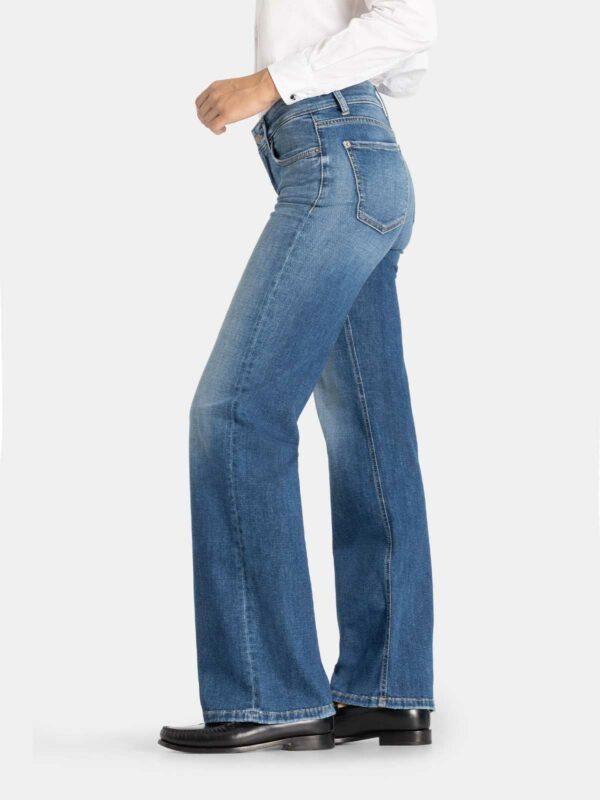 Jeans azul campana TESS WIDE LEG - CAMBIO - Imagen 2