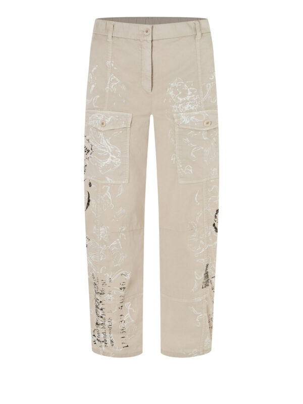 Pantalón estampado chino beige ORANGE - CAMBIO