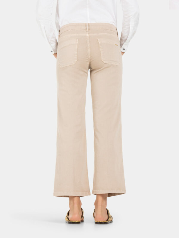 Pantalón campana arena TESS CROPPED - CAMBIO - Imagen 3