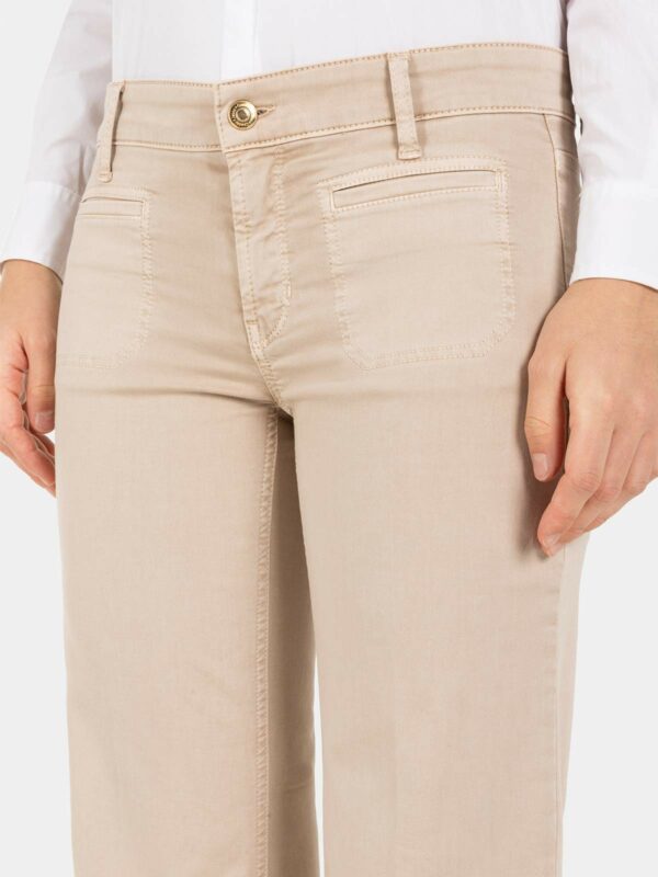 Pantalón campana arena TESS CROPPED - CAMBIO - Imagen 4