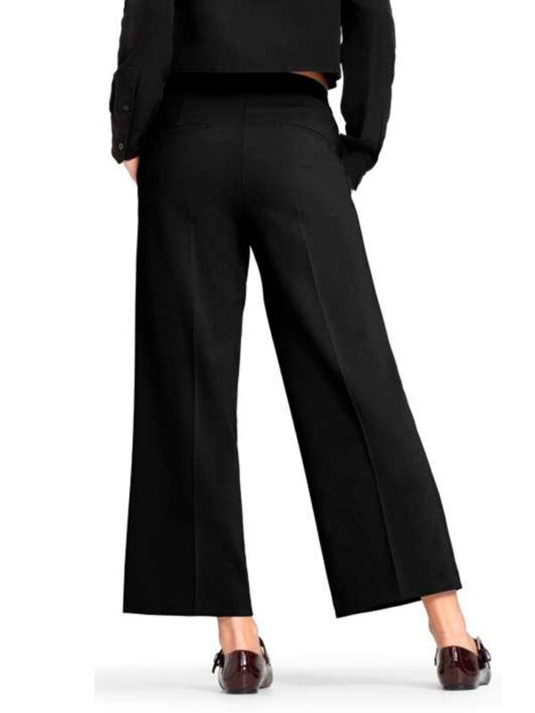 Pantalón tobillero culotte negro CAMERON - CAMBIO - Imagen 2
