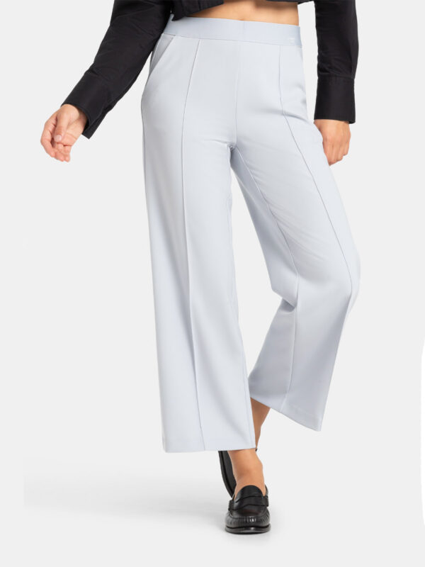 Pantalóntobillero culotte azul grisáceo CAMERON - CAMBIO