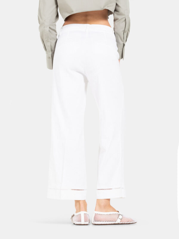 Pantalón tobillero blanco CALIFORNIA - CAMBIO - Imagen 4