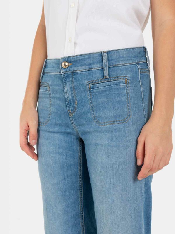 Jeans tobillero azul claro TESS CROPPED - CAMBIO - Imagen 5