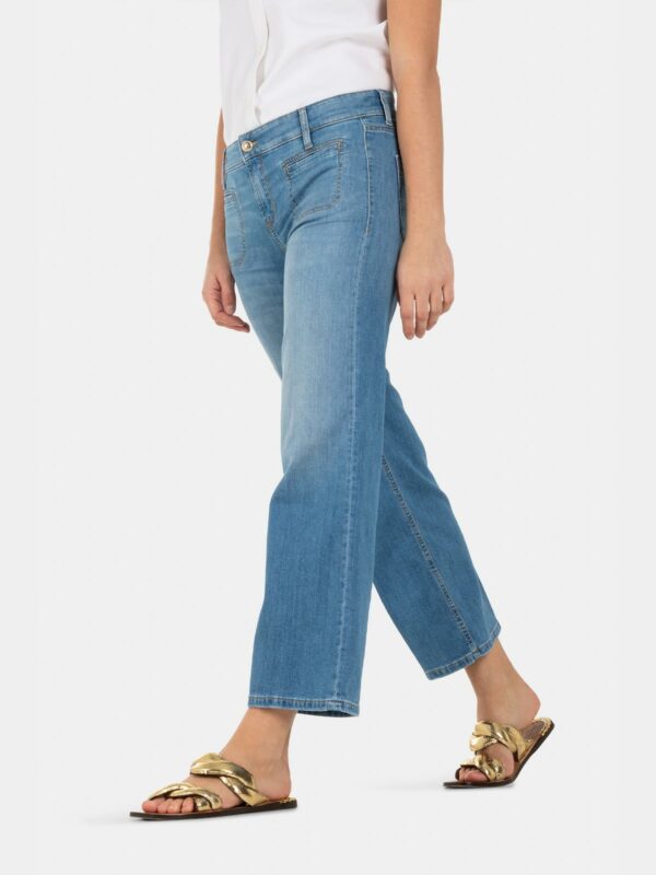 Jeans tobillero azul claro TESS CROPPED - CAMBIO - Imagen 2