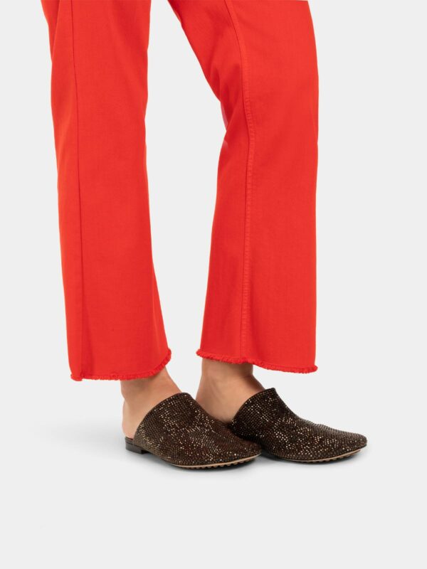 Jeans tobillero acampanado coral FRANCESCA - CAMBIO - Imagen 4
