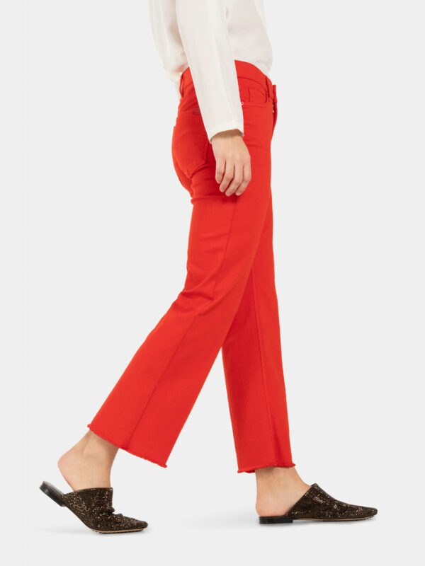 Jeans tobillero acampanado coral FRANCESCA - CAMBIO - Imagen 2
