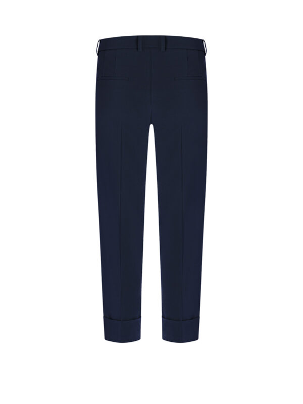 Pantalón tobillero recto azul marino KRYSTAL - CAMBIO - Imagen 2