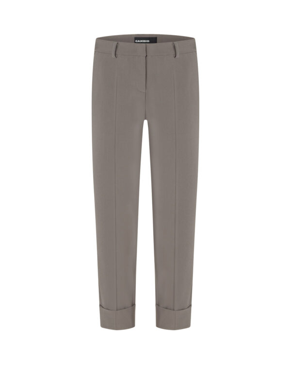 Pantalón tobillero recto kaki KRYSTAL - CAMBIO