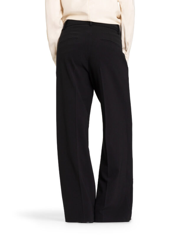 Pantalón ancho negro ANAIS WRAP FRONT- CAMBIO - Imagen 2