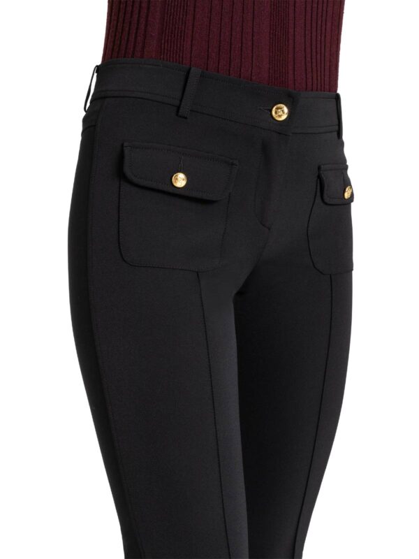 Pantalón tobillero negro FARAH PATCHED PKT - CAMBIO - Imagen 4