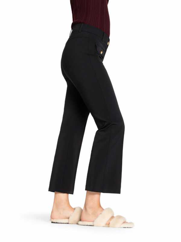 Pantalón tobillero negro FARAH PATCHED PKT - CAMBIO - Imagen 2
