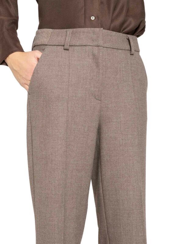 Pantalón culotte con nervio arena CALIFORNIA - CAMBIO - Imagen 4