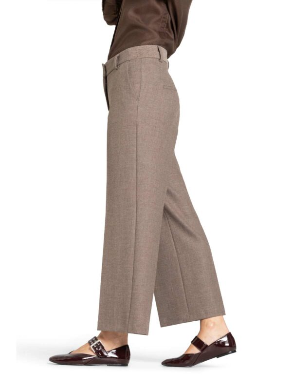 Pantalón culotte con nervio arena CALIFORNIA - CAMBIO - Imagen 2