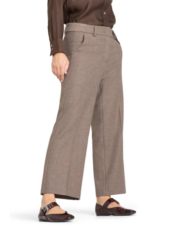 Pantalón culotte con nervio arena CALIFORNIA - CAMBIO