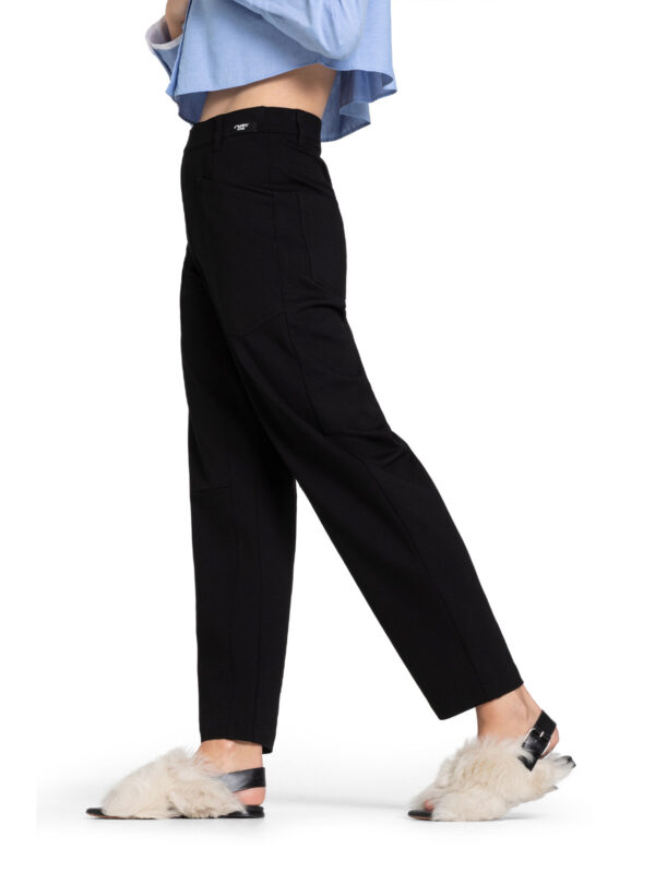 Pantalón de punto recto negro OCEAN JOGG - CAMBIO - Imagen 3