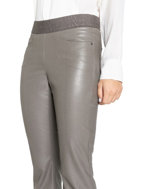 Pantalón culotte gris verdoso FELICE - CAMBIO - Imagen 4