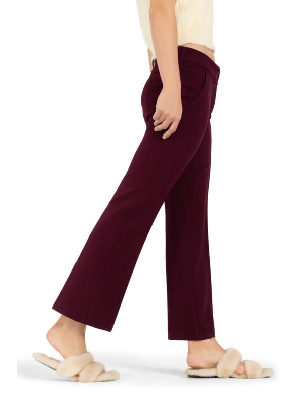 Pantalón tobillero recto granate FARAH - CAMBIO - Imagen 2
