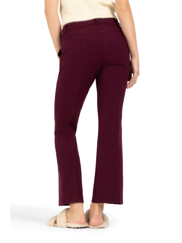 Pantalón tobillero recto granate FARAH - CAMBIO - Imagen 3