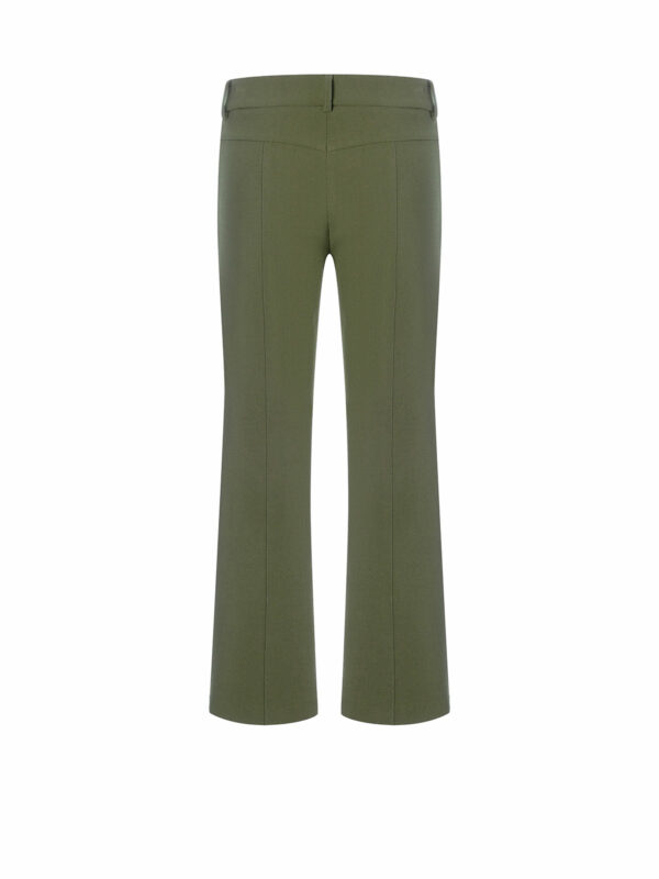 Pantalón tobillero recto verde oscuro FARAH - CAMBIO - Imagen 2