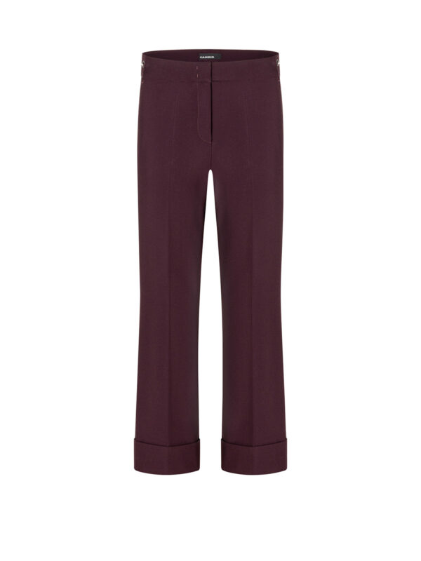 Pantalón tobillero granate FRANCE CROPPED - CAMBIO