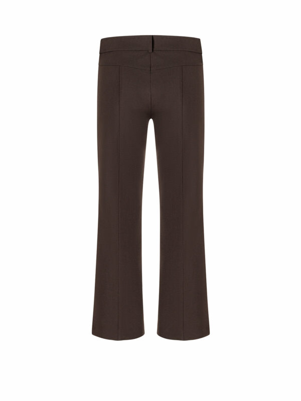 Pantalón tobillero marrón FARAH PATCHED PKT - CAMBIO - Imagen 4
