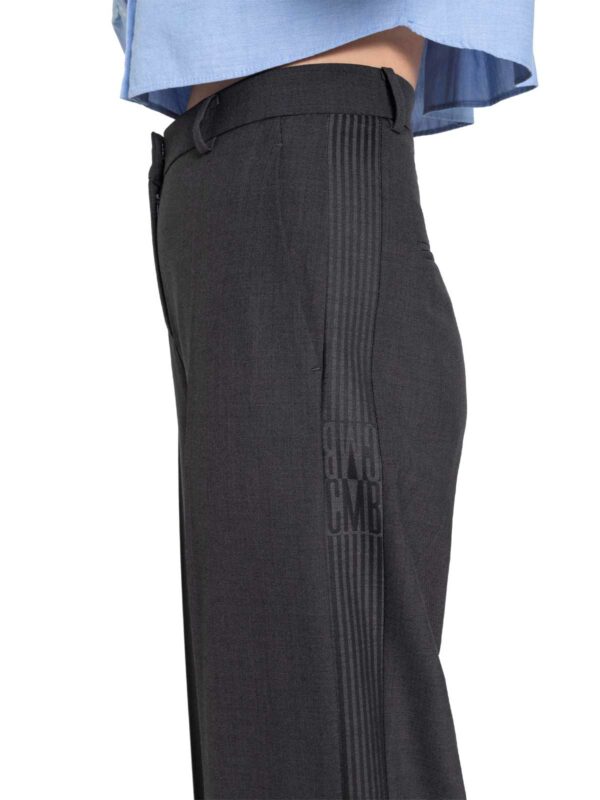 Pantalón ancho marengo GLAM SLOUCH TRACK - CAMBIO - Imagen 2