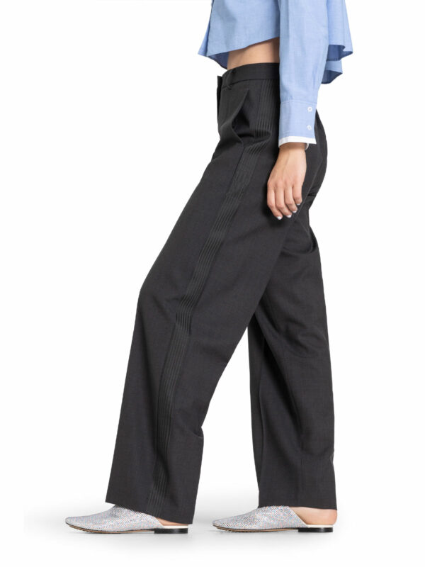 Pantalón ancho marengo GLAM SLOUCH TRACK - CAMBIO - Imagen 3