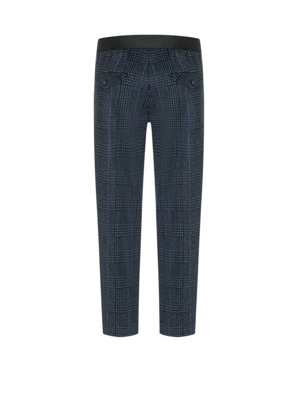Pantalón tobillero de punto estampado azul KIRA - CAMBIO - Imagen 2