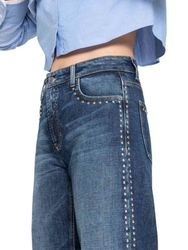 Jeans rectos anchos azul AIMEE - CAMBIO - Imagen 5