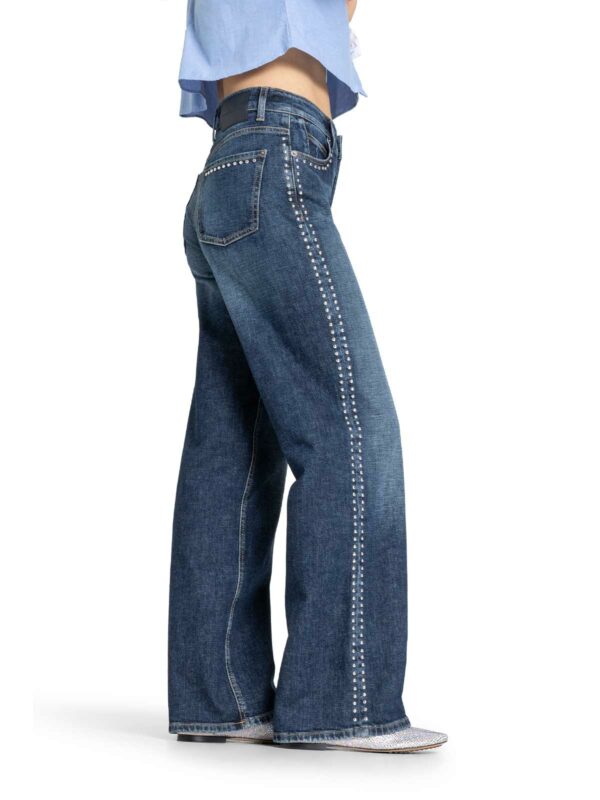 Jeans rectos anchos azul AIMEE - CAMBIO - Imagen 2
