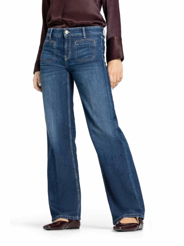 Jeans anchos azul TESS - CAMBIO