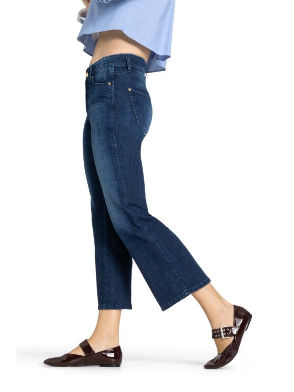 Jeans tobillero campana azul FRANCESCA - CAMBIO - Imagen 3
