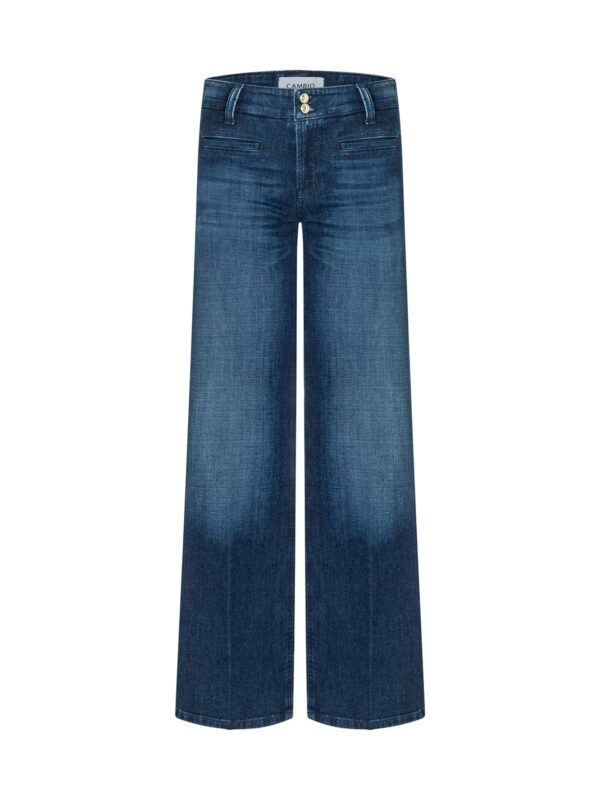 Jeans tobilleros anchos azul TESSA - CAMBIO