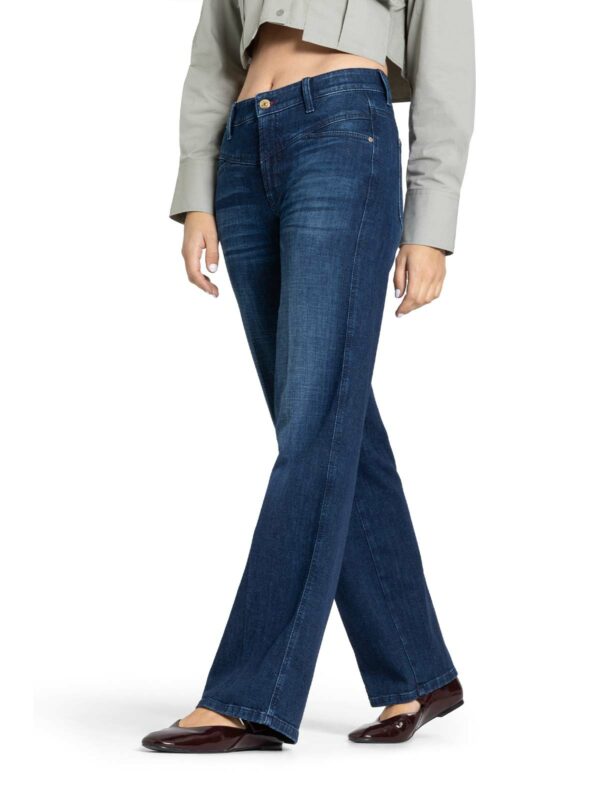 Jeans campana azul AIMEE SEAM - CAMBIO